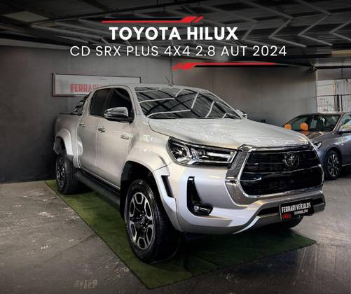 TOYOTA HILUX 2.8 D-4D TURBO DIESEL CD SRX PLUS 4X4 AUTOMÁTICO TOYOTA HILUX 2.8 D-4D TURBO DIESEL CD SRX PLUS 4X4 AUTOMÁTICO